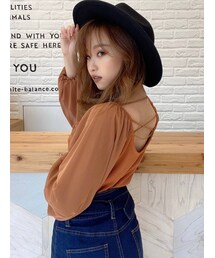 RESEXXY | バックオープントップス(Tシャツ/カットソー)