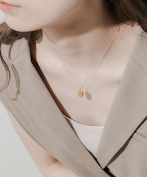 SMELLY | ステンレスオーバルトップネックレス(ネックレス)