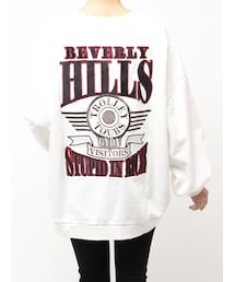 GYDA | BEVERLY HILLS ドルマンスウェットトップス(スウェット)