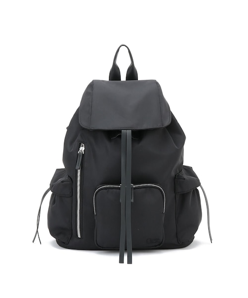 ADAM ET ROPE'(アダムエロペ)の「【WEB限定】フラップポケットリュックサック(バックパック/リュック・レディース・ブラック・F)」の12枚目の写真