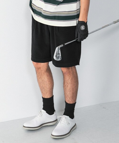 URBAN RESEARCH Sonny Label（アーバンリサーチサニーレーベル）の「OOPS　パイルショーツ（その他パンツ・メンズ・BLACK/GRAY/NAVY・M/L/XL）」の6枚目の写真