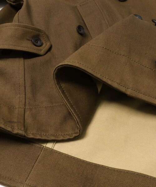 URBAN RESEARCH(アーバンリサーチ)の「Nomat Hand Painted Military Jacket(ミリタリージャケット・レディース・Brown・2/3)」の7枚目の写真