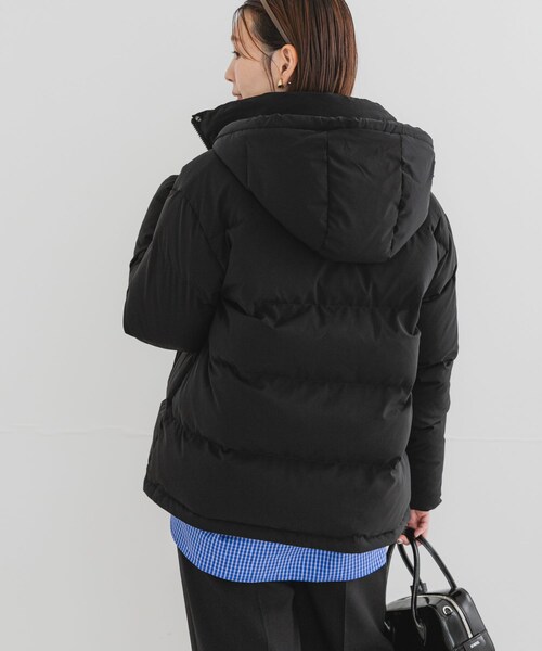 URBAN RESEARCH ROSSO（アーバンリサーチロッソ）の「F by ROSSO　撥水2WAYショートダウン（その他アウター・レディース・OFF WHITE/BROWN/BLACK・Free）」の17枚目の写真