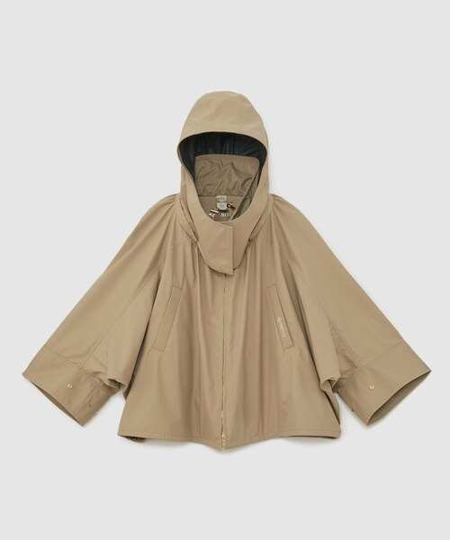 ROPE'(ロペ)の「【Mizuno for ROPE'】ライナー付き ギャザーマウンテンパーカー(マウンテンパーカー・レディース・ブラック/ベージュ・36/38)」の3枚目の写真