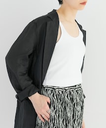 『MADE IN JAPAN』リブタンクトップ