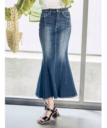 EVRIS | マーメイドロングデニムスカート(デニムスカート)