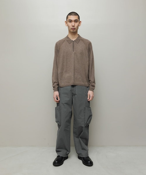 EKAL（エカル）の「bal original　CURV POCKET FIELD CARGO PANTS（その他パンツ・メンズ・ASPHALT/BLACK・2/3）」の9枚目の写真
