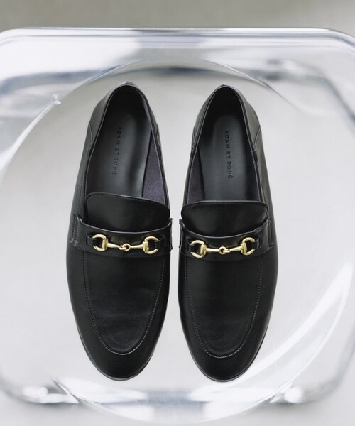 ADAM ET ROPE'(アダムエロペ)の「【サステナブル】ソフトビットローファー(ローファー・レディース・ブラック・22.5/23.0/23.5/24.0/24.5/25.0)」の9枚目の写真