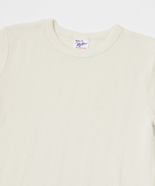 URBAN RESEARCH(アーバンリサーチ)の「『別注』Miller×URBAN RESEARCH Prib Tiny T-SHIRTS(Tシャツ/カットソー・レディース・IVORY/NVY BORDER/BLK BORDER・FREE)」の13枚目の写真