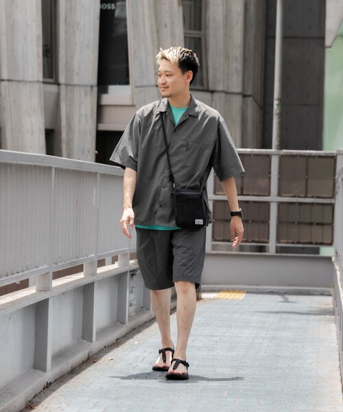 EKAL（エカル）の「『撥水/接触冷感/UR TECH』ナイロンタッサーショーツ（その他パンツ・メンズ・グラファイト/レイクブルー/ネイビー・M/L）」の5枚目の写真