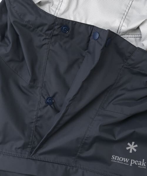 URBAN RESEARCH DOORS（アーバンリサーチドアーズ）の「snow peak×DOORS　Rain Poncho（レインコート/ポンチョ・レディース・アメニティ/オリーブ/ネイビー・one）」の7枚目の写真