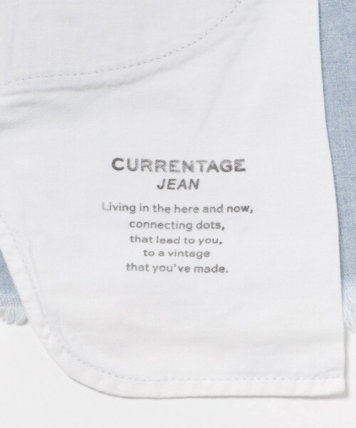 URBAN RESEARCH(アーバンリサーチ)の「CURRENTAGE DENIM DESIGN SKIRT(デニムスカート・レディース・ホワイト/サックスブルー・FREE)」の10枚目の写真