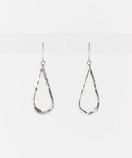 URBAN RESEARCH（アーバンリサーチ）の「Arte.m　しずくピアス(小)（ピアス（両耳用）・レディース・イエロー/ブルー/クリア/グリーン/レッド・0）」の5枚目の写真