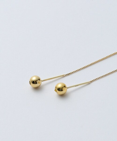 ROPE'(ロペ)の「R(ロペ アール)K10 ピンクパールアメリカンピアス(ピアス(両耳用)・レディース・ゴールド・F)」の8枚目の写真