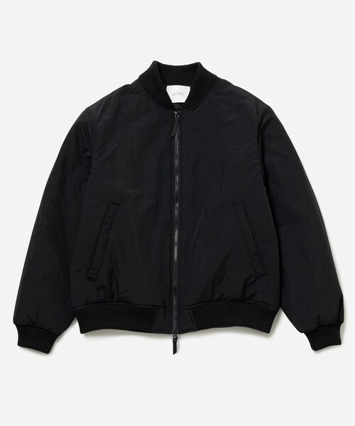 Saturdays NYC（サタデーズ ニューヨークシティ ）の「PADDED ZIP BLOUSON（ブルゾン・レディース・ブラック/ベージュ・XL/XS/XXL）」の6枚目の写真