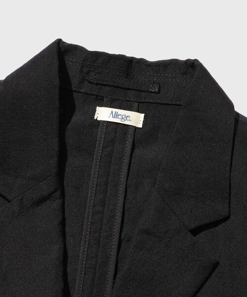 ADAM ET ROPE'(アダムエロペ)の「【Allege./アレッジ】Linen Jacket(その他アウター・メンズ・ブラック・4)」の7枚目の写真