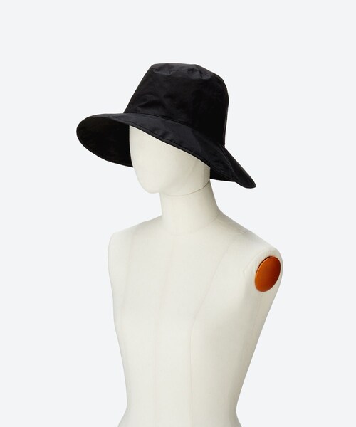 ADAM ET ROPE'(アダムエロペ)の「【KIJIMA TAKAYUKI(キジマ タカユキ)】COTTON SOFT HAT (MIDDLE)(ハット・レディース・ブラック/オフホワイト/サックス・F)」の5枚目の写真