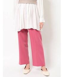 MERCURYDUO | カラーストレートパンツ(その他パンツ)