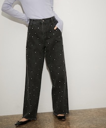 ADAM ET ROPE' | 【RAIVE】CUBIC DENIM PANTS(デニムパンツ)