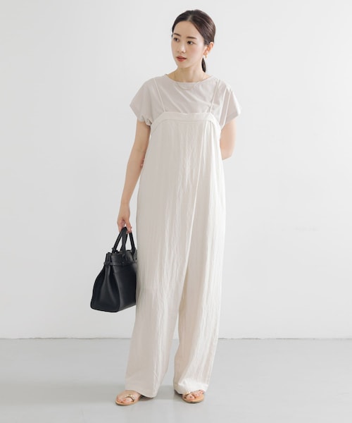 URBAN RESEARCH（アーバンリサーチ）の「スーピマコットンボートネックカットソー（Tシャツ/カットソー・レディース・D.NAVY/WHITE/TAUPE・FREE）」の20枚目の写真