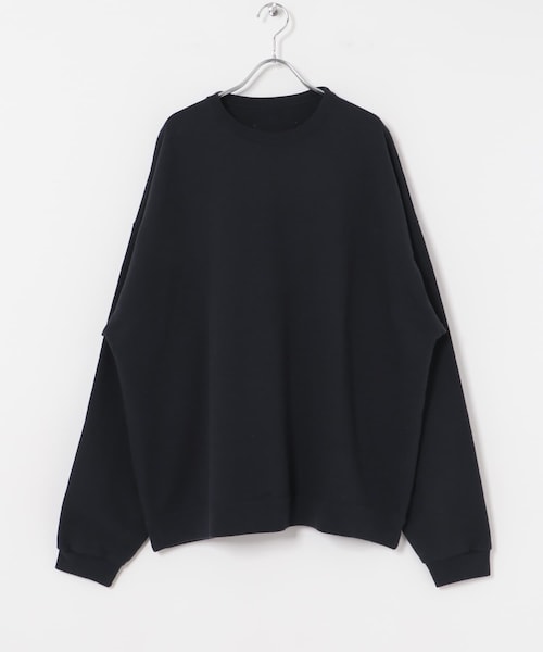 URBAN RESEARCH(アーバンリサーチ)の「dDdDdDd STANDARD CREW SWEAT(スウェット・メンズ・WHITE/BLACK/NAVY/M.GRAY・S/M/L/XL/XXL)」の4枚目の写真