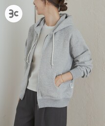 URBAN RESEARCH DOORS | commpost 反毛裏毛ジップフーディ(パーカー)