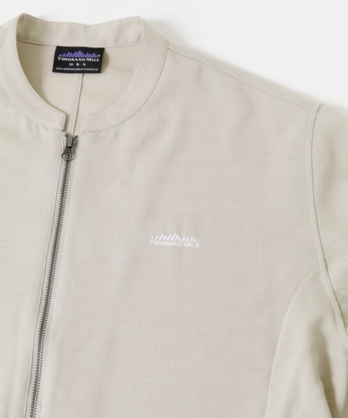 URBAN RESEARCH（アーバンリサーチ）の「『別注』THOUSAND MILE×UR　THICK AND THIN BLOUSON（ブルゾン・メンズ・ICE GRAY/BLACK/KHAKI・M/L）」の18枚目の写真