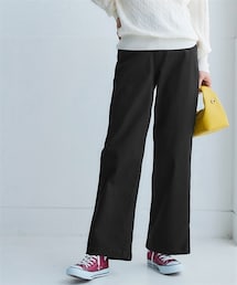 nissen | 裏起毛ストレッチゆるフィットワイドパンツ＜大きいサイズ有＞(パンツ)