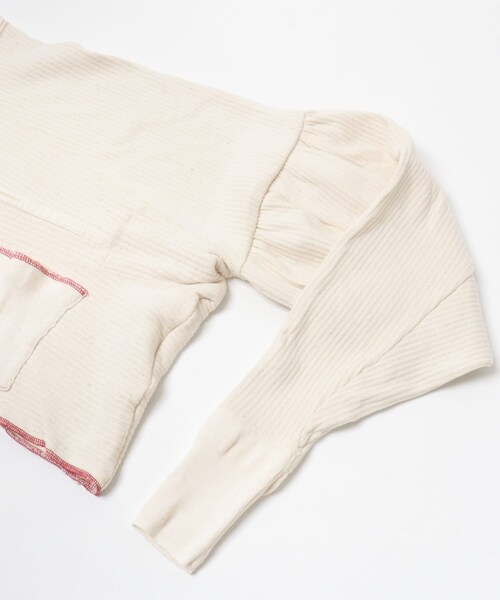 THE GOODLAND MARKET（ザグッドランドマーケット）の「77circa　make gather sleeve rib cardigan（カーディガン/ボレロ・レディース・off1/off2/off3・one）」の21枚目の写真