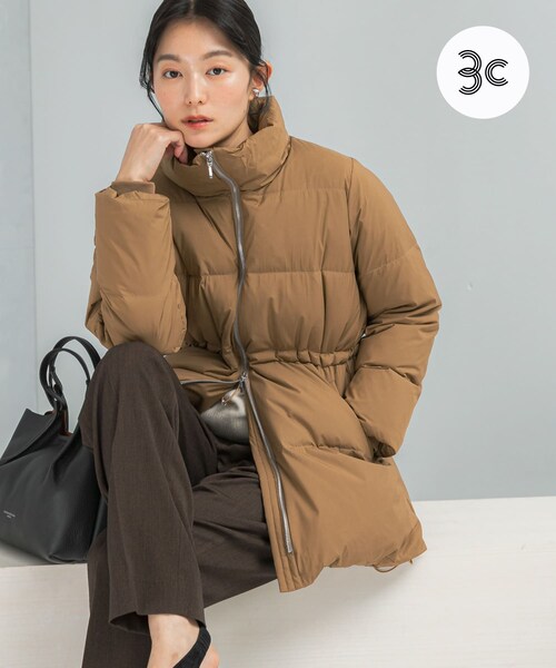 URBAN RESEARCH ROSSO（アーバンリサーチロッソ）の「LIMONTA撥水ミドルダウンコート（その他アウター・レディース・CAMEL/BLACK・36/38）」の3枚目の写真