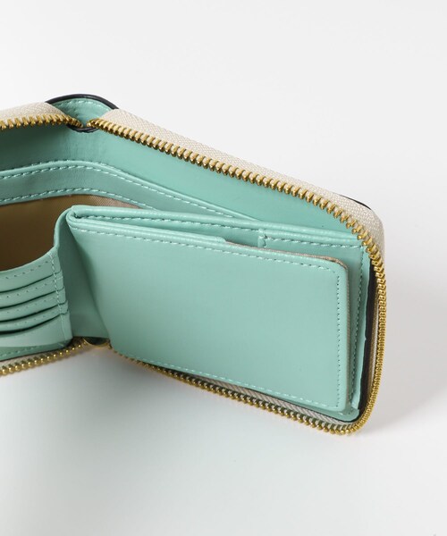 RODE SKO（ロデスコ）の「二つ折りミニ財布（財布・レディース・GUNMETAL2/L.GRAY/GREEN/BLACK/ORANGE/GOLD/GUNMETAL/MINT/YELLOW/L.GRAY2/L.PINK/MINT2/YELLOW2/SAXBLUE/GOLD2・one/One）」の22枚目の写真
