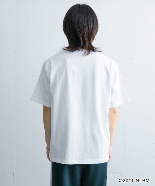 SENSE OF PLACE by URBAN RESEARCH(センスオブプレイスバイアーバンリサーチ)の「Negro Leagues プリントTシャツ B(Tシャツ/カットソー・メンズ・NAVY/WHITE・M/L)」の5枚目の写真