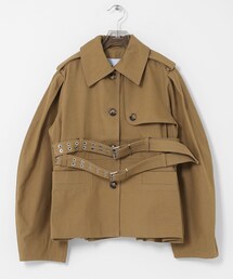 URBAN RESEARCH | GANNI　SHORT PEPLUM JACKET(テーラードジャケット)