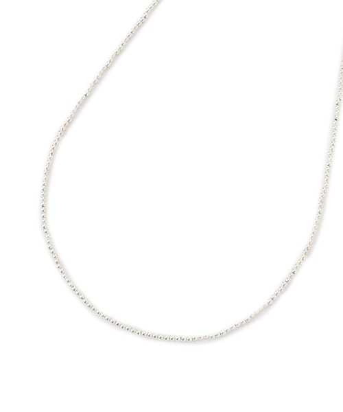 ADAM ET ROPE'（アダムエロペ）の「【J'aDoRe・店舗限定】【ERICKA NICOLAS BEGAY（エリッカニコラスビゲイ）】ナバホパールネックレス3mm/80cm（ネックレス・レディース・シルバー・F）」の10枚目の写真