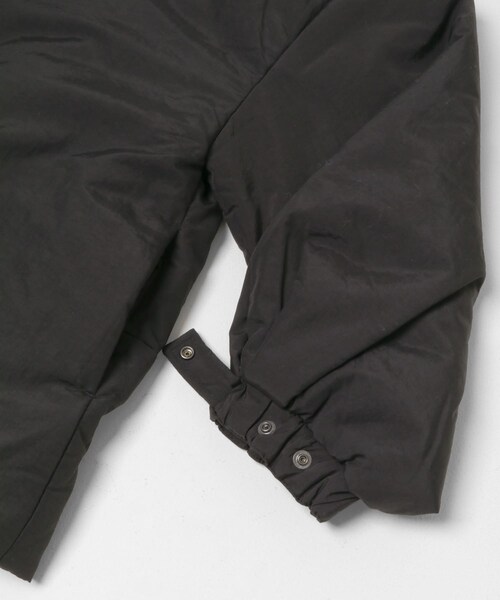 THE GOODLAND MARKET（ザグッドランドマーケット）の「『別注』MIDIUMISOLID×THE GOODLAND MARKET　hooded padding blouson（ブルゾン・レディース・black/b.khaki・38）」の15枚目の写真