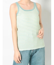 Ungrid | パイルボーダータンクトップ(タンクトップ)