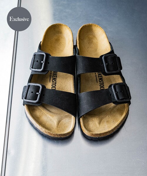 URBAN RESEARCH DOORS(アーバンリサーチドアーズ)の「BIRKENSTOCK EXCLUSIVE ARIZONA WB(REG)(サンダル・メンズ・BLACK・39/40/41/42/43/44)」の1枚目の写真