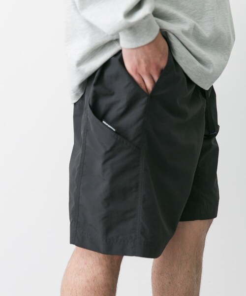 URBAN RESEARCH DOORS（アーバンリサーチドアーズ）の「『別注』BURLAP OUTFITTER×DOORS　Supplex Nylon Shorts（その他パンツ・メンズ・BRINDLE/BLACK/RAVEN・M/L）」の18枚目の写真