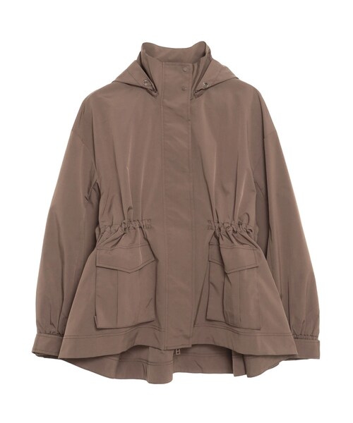 ELENDEEK（エレンディーク）の「DRAWSTRING MOUNTAIN PARKA（ブルゾン・レディース・オフホワイト/イエロー/ブラウン・F）」の5枚目の写真