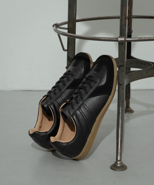 SENSE OF PLACE by URBAN RESEARCH（センスオブプレイスバイアーバンリサーチ）の「GERMAN TRAINER　GERMAN TRAINER（スニーカー・メンズ・BLACK/WHITE・41/42/43）」の17枚目の写真