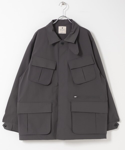 URBAN RESEARCH DOORS(アーバンリサーチドアーズ)の「Snow Peak Apparel NYLON WASHER JACKET(テーラードジャケット・メンズ・GREIGE/CHARCOAL/BLACK・M/L/XL)」の12枚目の写真