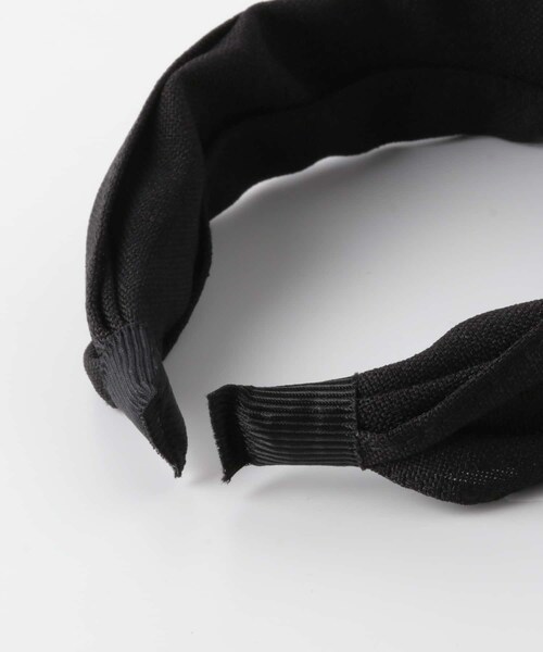 URBAN RESEARCH Sonny Label（アーバンリサーチサニーレーベル）の「ワイドカチューシャ（カチューシャ・レディース・ベージュ/ブラック・one）」の5枚目の写真