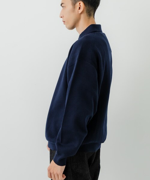 URBAN RESEARCH(アーバンリサーチ)の「綿カシミヤZIPカーディガン(カーディガン/ボレロ・メンズ・ICE GRAY/NAVY/BLACK・M/L)」の13枚目の写真