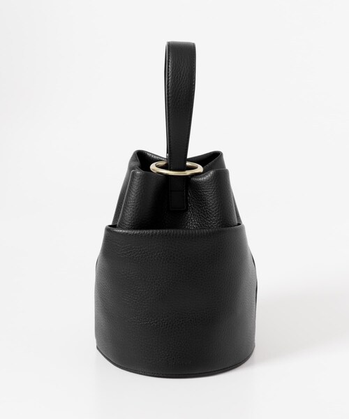 URBAN RESEARCH（アーバンリサーチ）の「MARROW　ROUND HANDLE（ハンドバッグ・レディース・BLACK/SHIRONERI・-）」の3枚目の写真