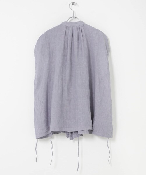 かぐれ（カグレ）の「Vlas Blomme　2WAYケープブラウス（シャツ/ブラウス・レディース・L BEIGE/BLUE GRAY・Free）」の22枚目の写真