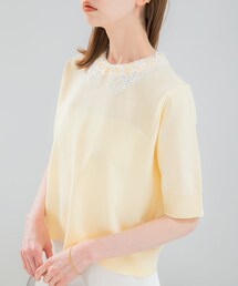 URBAN RESEARCH ROSSO WOMEN | 『WEB限定』2WAYレースカラーニット(ニット/セーター)