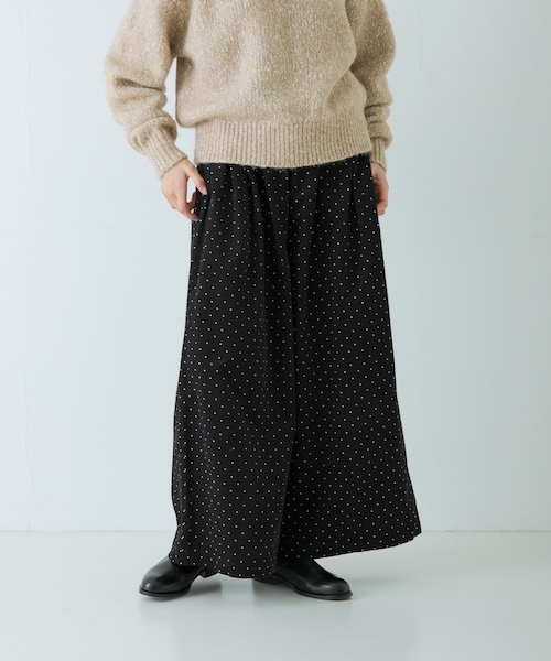 かぐれ　新品　ドットコーデュロイワイドパンツ かぐれ（カグレ）の「ドットコーデュロイワイドパンツ（その他パンツ