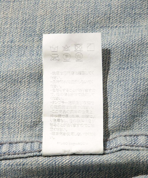 ADAM ET ROPE'（アダムエロペ）の「【ANOTHER OFFICE/アナザーオフィス】Maverick Western Shirt（ステンカラーコート・メンズ・ブルー系・1/2/3）」の14枚目の写真