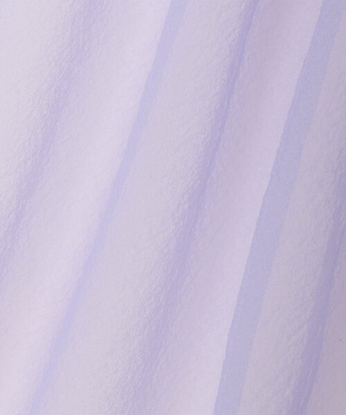 ROPE'(ロペ)の「【near.nippon(ニアー ニッポン)】SHEER DRESS|レイヤードドレス(ワンピース・レディース・ラベンダー/ブラック・F)」の12枚目の写真