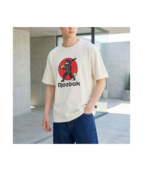 Reebok（リーボック）の「Reebok NINJA ヴィンテージ Tシャツ【日本限定モデル】 （トップス・メンズ・R00198/R00204・S/M/L/XL/LL）」の3枚目の写真